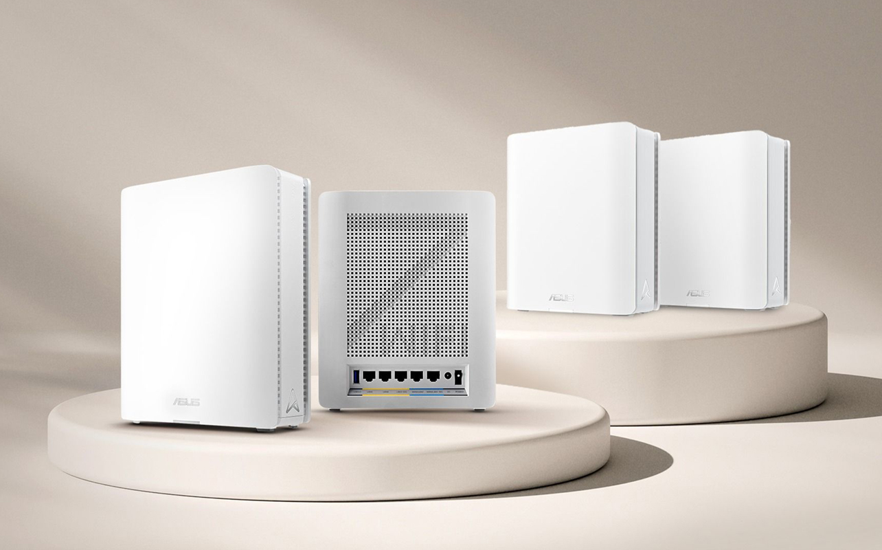 Asus Wi-Fi 7 mesh system.