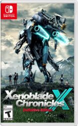 Xenoblade Chronicles X: Definitive Edition action adventure video game cover art.