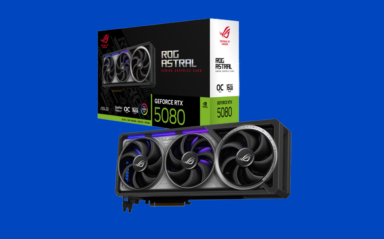 ASUS ROG Astral GeForce RTX 5080 video card