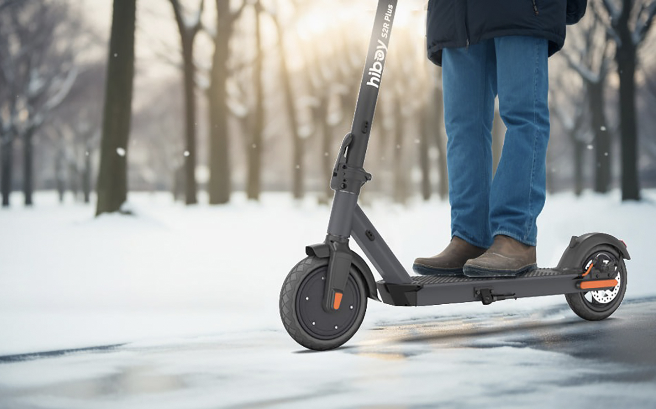 Hiboy electric scooter with feet