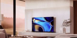 Sony Bravia 8 OLED TV in a living room set-up
