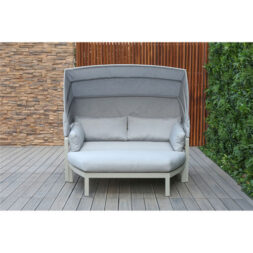Seychelle Day Bed with Ottoman & Cushions
