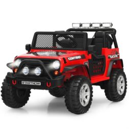essentials summer: Costway 12V Kids Ride On Truck Remote Control Electric Car w/Lights&Music
