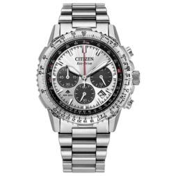 fathers day watch gift: Citizen Mens Promaster Navihawk Eco-Drive Watch 40mm Silver-Tone Stainless Steel Case and Bracelet with Silver-Tone Dial (CA4660-61A)
