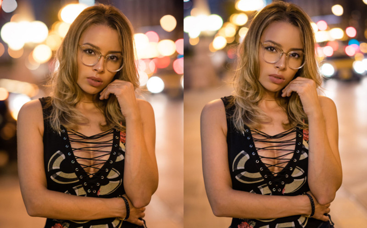 Photo showing bokeh difference between full frame and APS-C sensor.