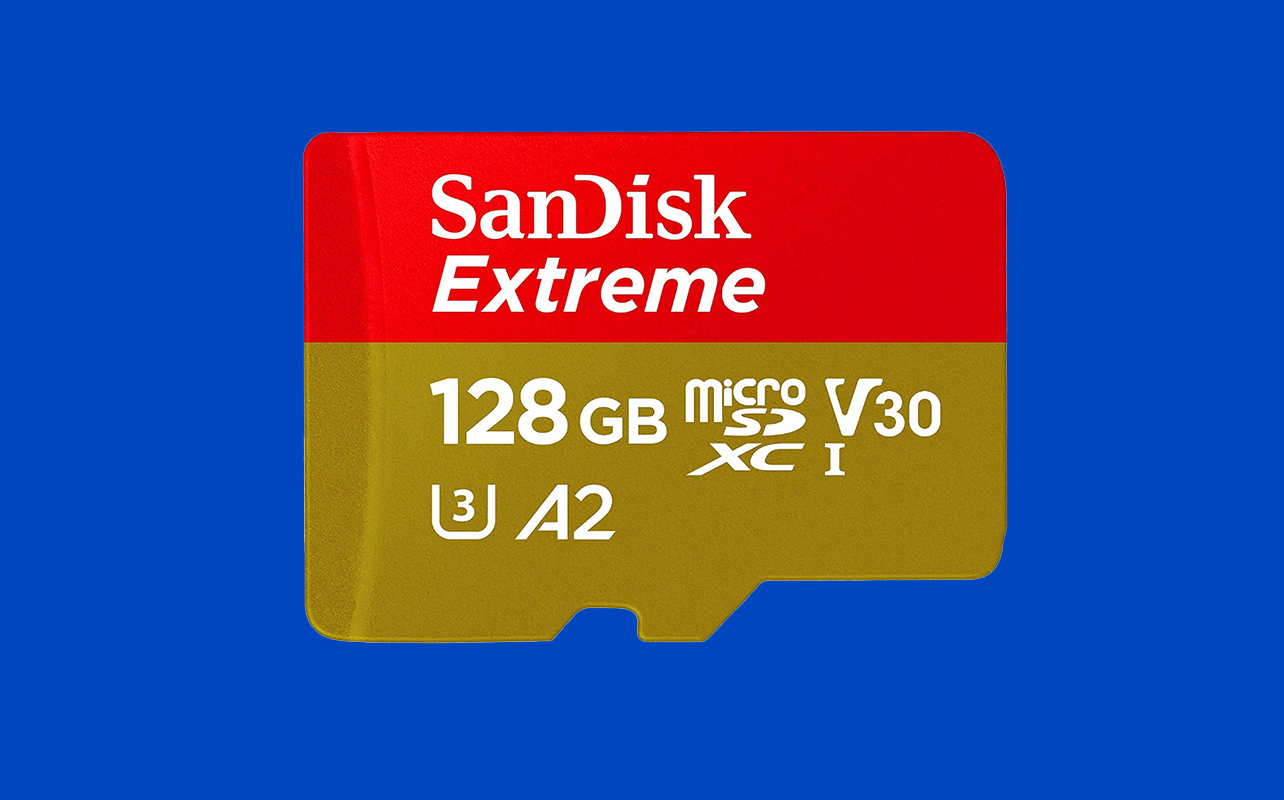 SanDisk 128GB microSDXC U3 V30 A2
