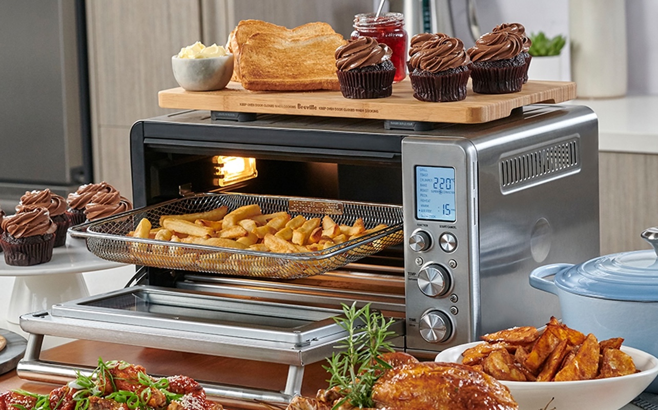 Four friteuse à air chaud intelligent de Breville