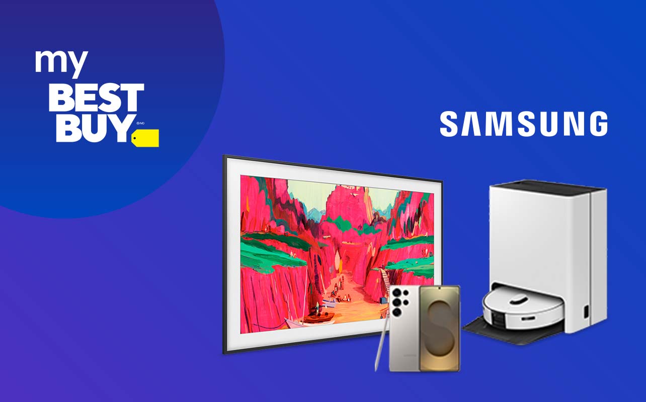 Create a free My Best Buy account for your chance to win an $8,300 Samsung prize pack