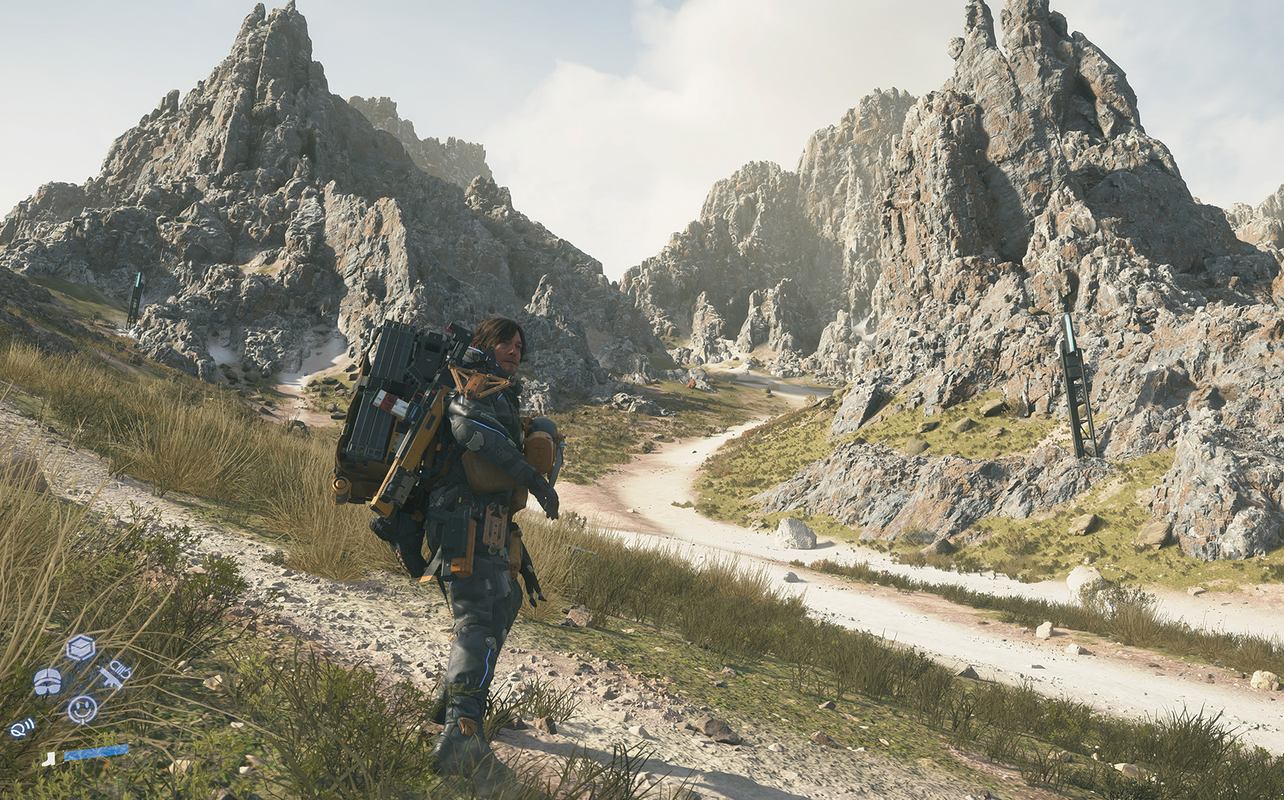 Capture d'écran du jeu Death Stranding 2: On the Beach