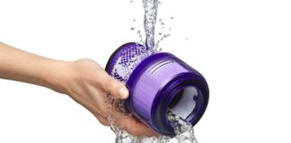 Dyson filter cleaning