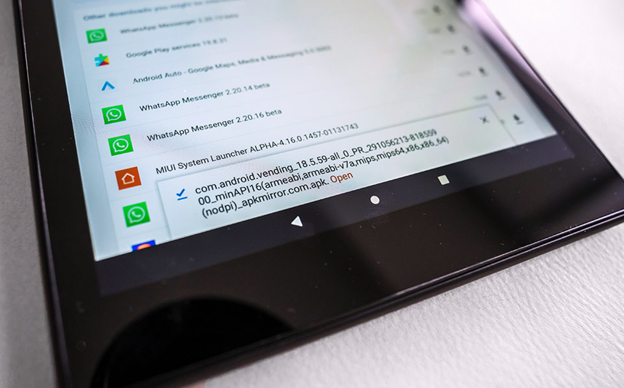 APK files to install Google Play Store on Amazon Fire tablet.
