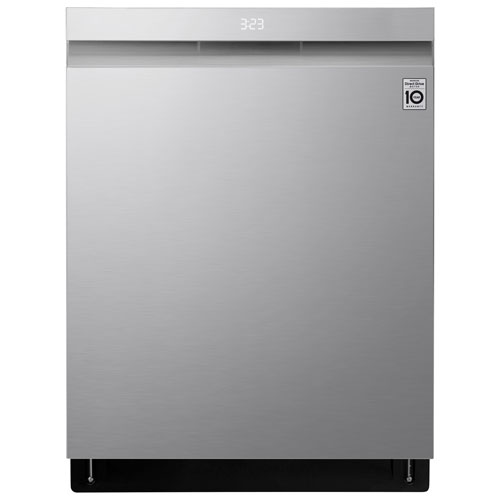rabais sur le Lave-vaisselle encastrable 24 po 44 dB avec cuve en inox et 3e panier de LG