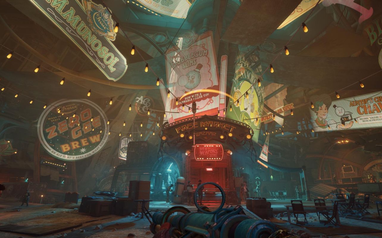 L'environnement urbain de The Outer Worlds
