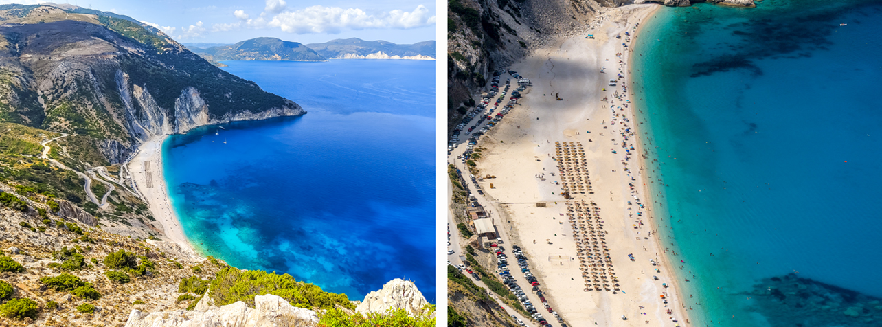 Example showing wide-angle vs telephoto of the same scene.