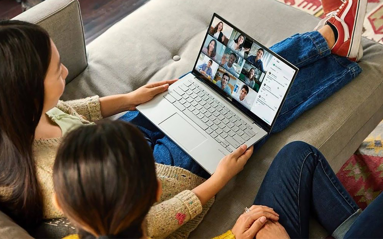 Laptops are useful tools to connect with teachers and classmates.