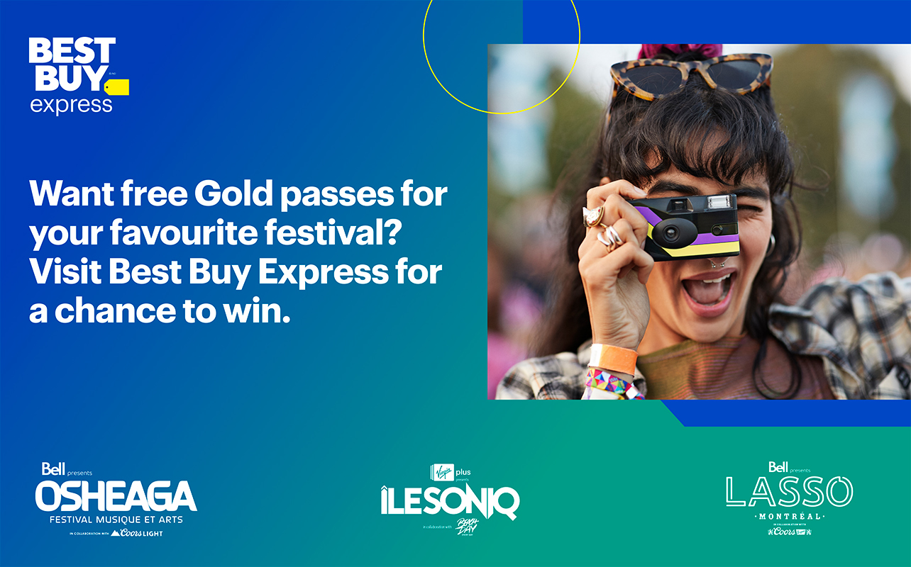 Free Gold passes to Montreal Festivals