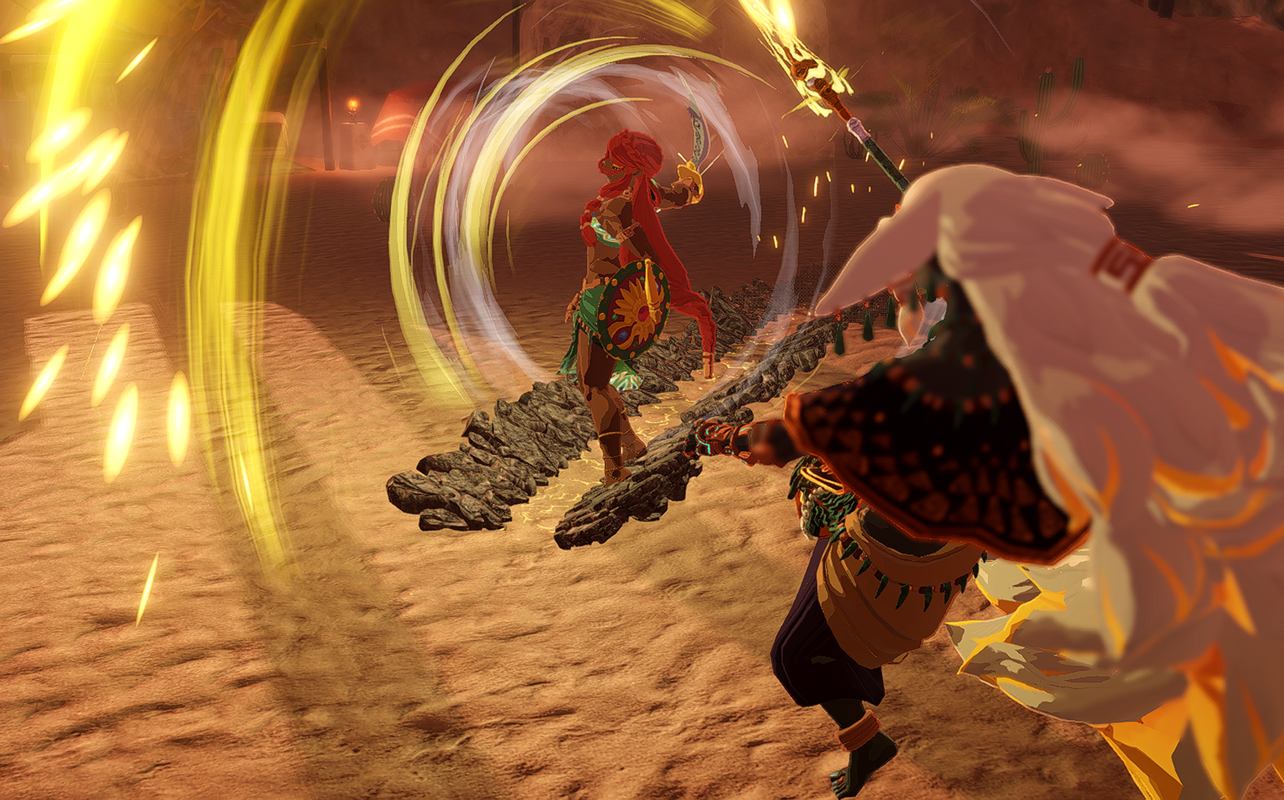 Hyrule Warriors Age of Imprisonment sur Nintendo Switch 2.