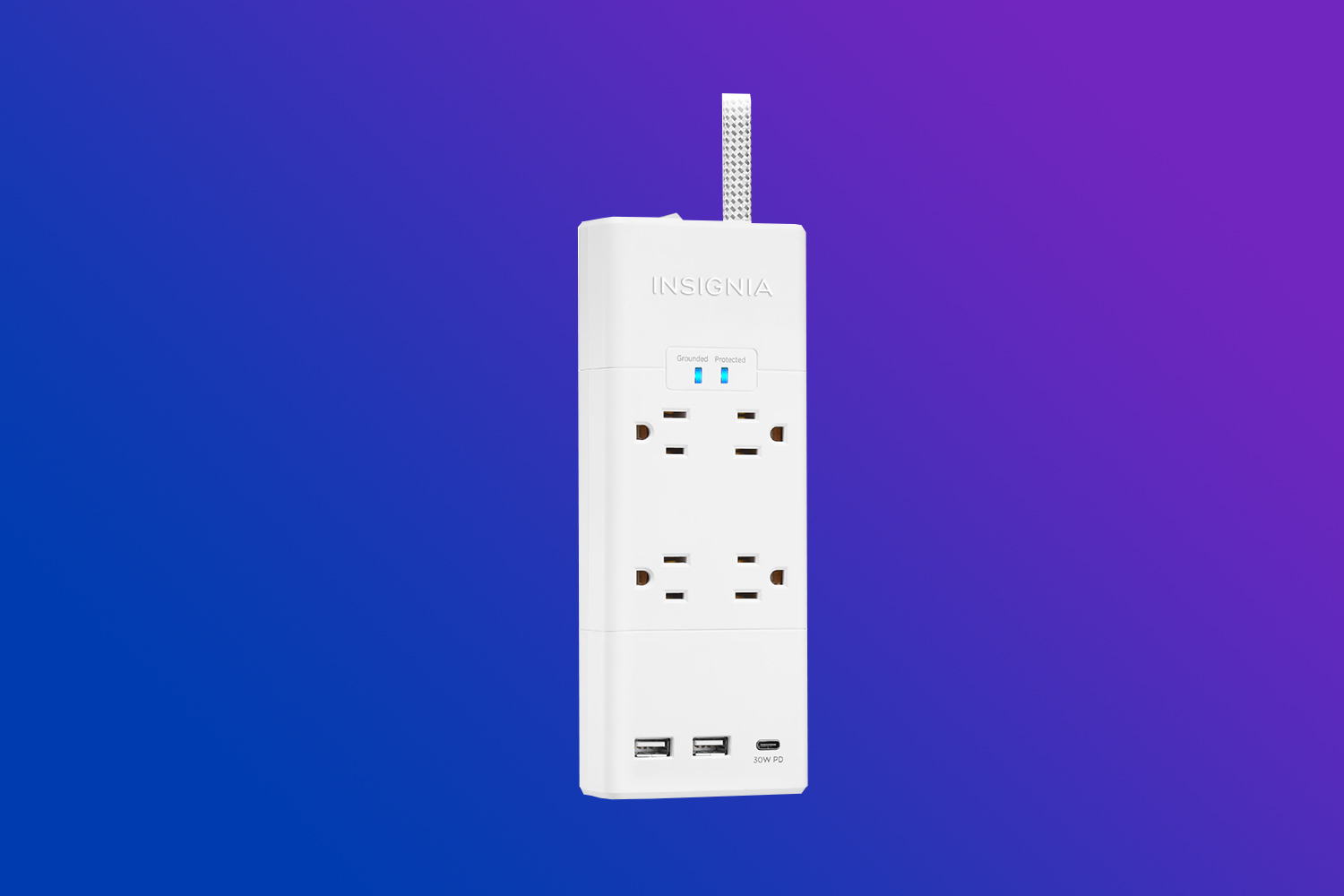 Insignia 4-Outlet 3-USB Surge Protector