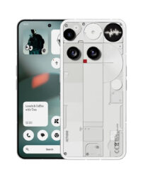 Vue avant et arrière du Phone 3 de Nothing.