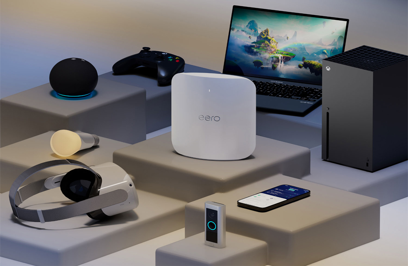 eero Max 7 Tri-Band Whole Home Mesh Wi-Fi 7 System