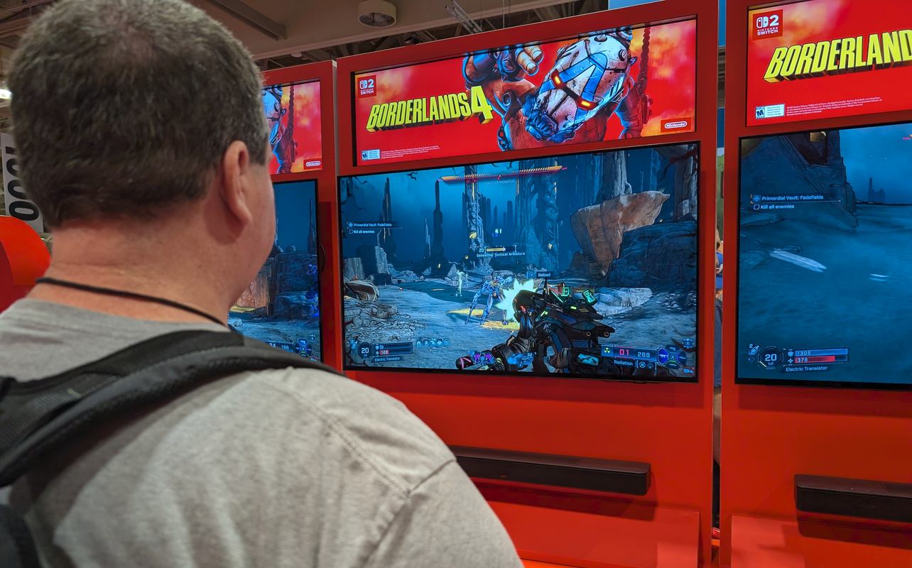 Borderlands 4 on Nintendo Switch 2.