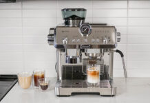 De'Longhi espresso machine with Cold Brew