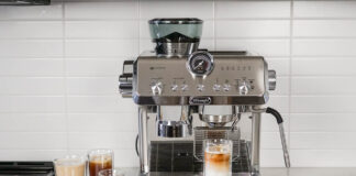 De'Longhi espresso machine with Cold Brew