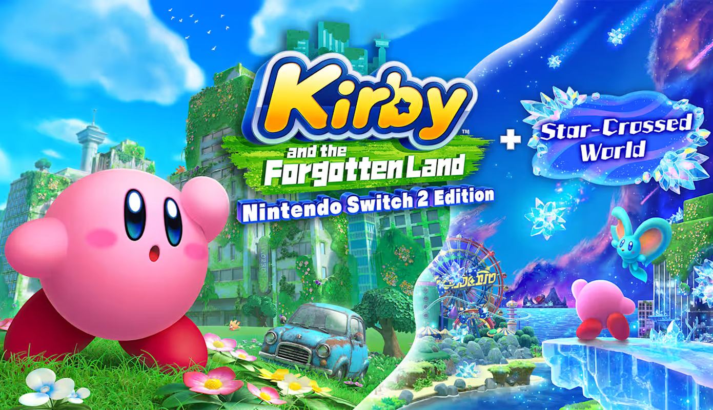 Kirby and the Forgotten Land + Star-Crossed World (Switch 2)