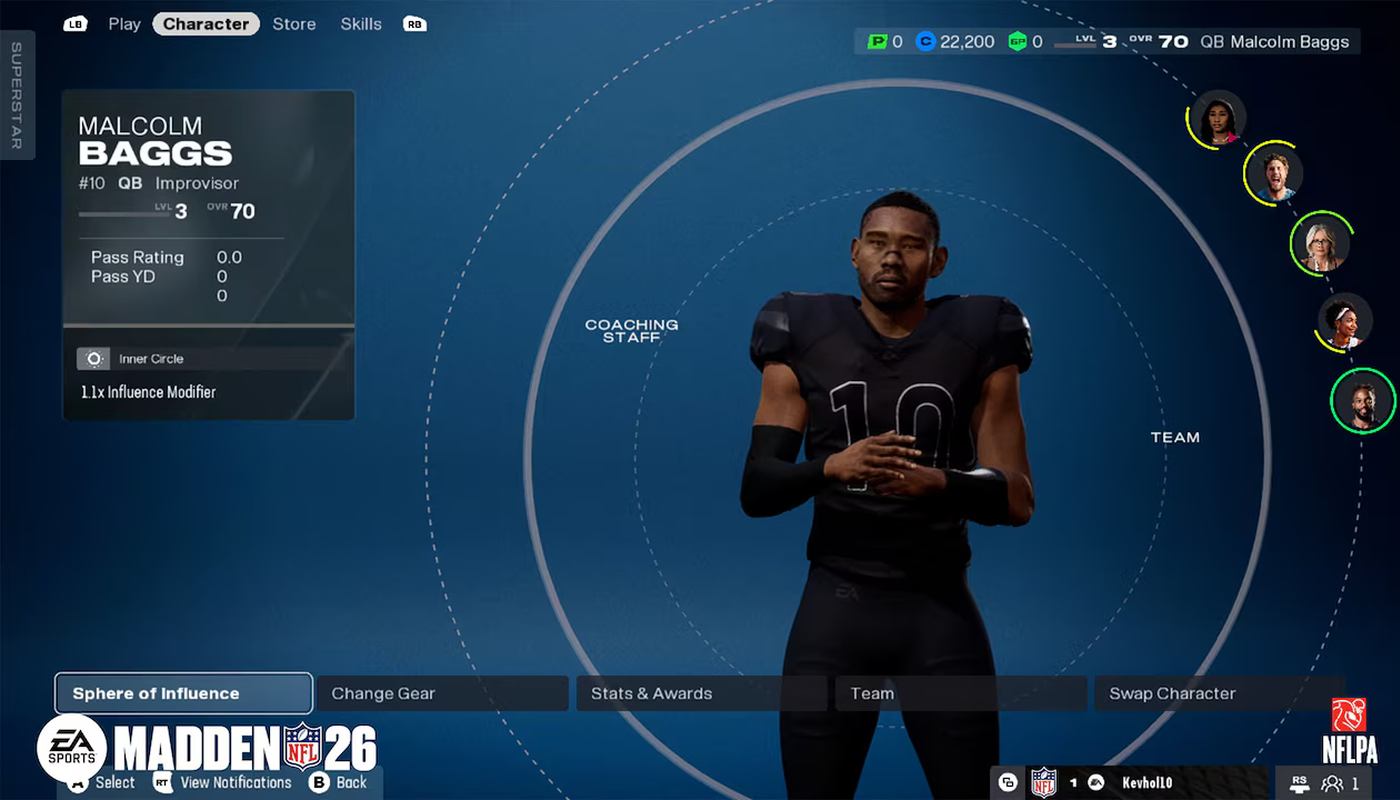 Superstar Mode in Madden NFL 26.