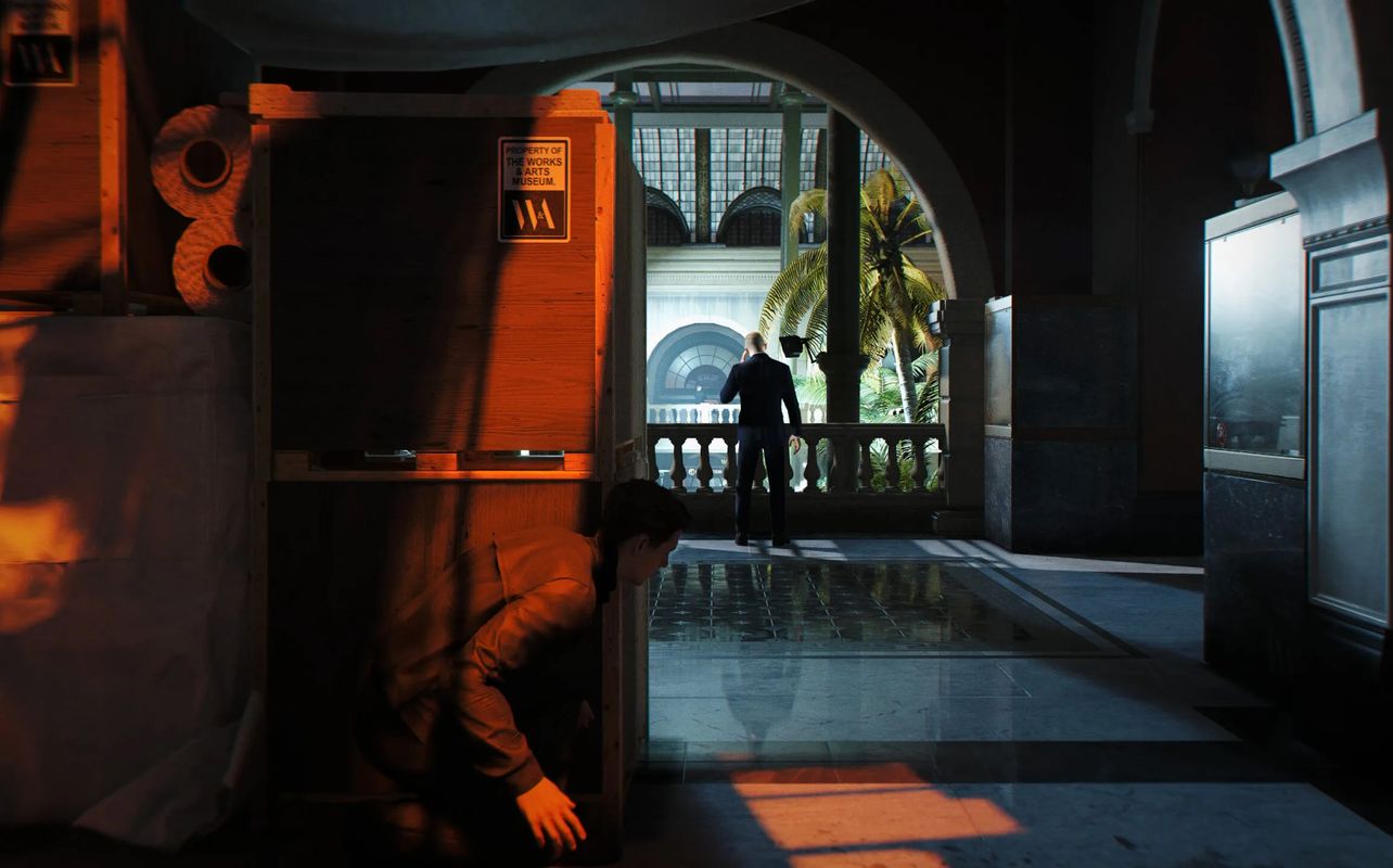 James Bond sneaking around in gameplay shown during the 007 First Light State of Play.