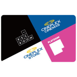 Cineplex gift card