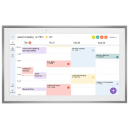 Skylight 15" Touchscreen Calendar Smart Display - Silver - Only at Best Buy