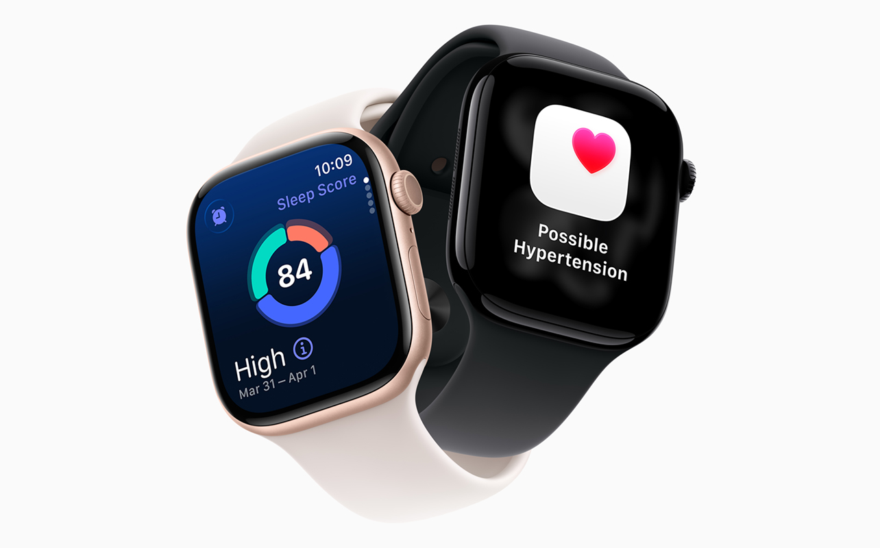 Apple Watch Series 11 in two colours on white background.