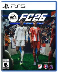 EA Sports FC 26 PlayStation 5 box art.