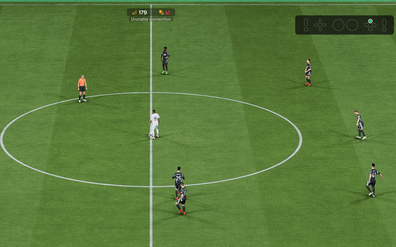 On match in EA Sports FC 26.