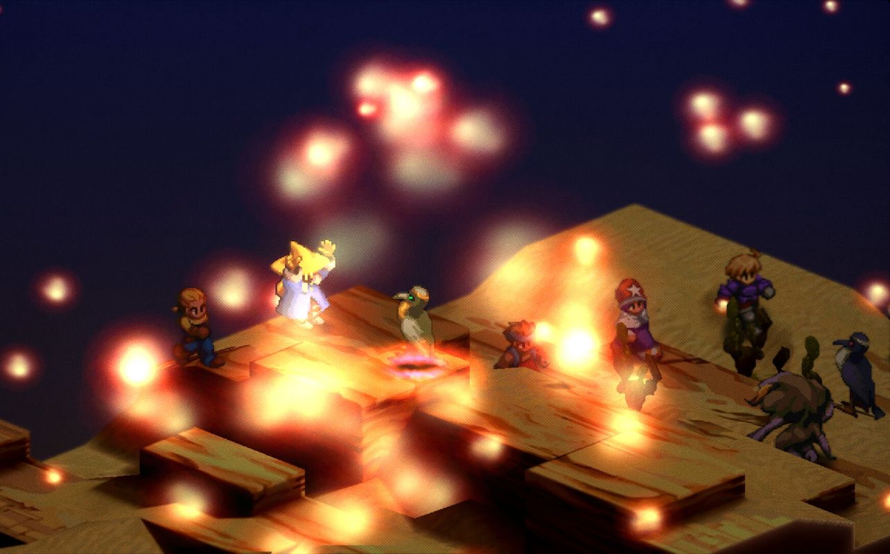 Presentation in Final Fantasy Tactics - The Ivalice Chronicles.
