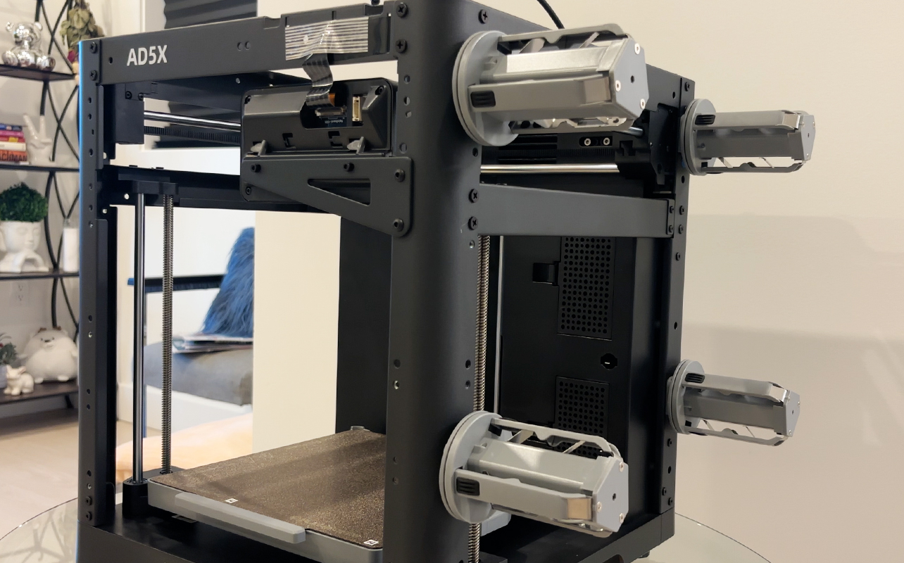 Flashforge AD5X with spool holders