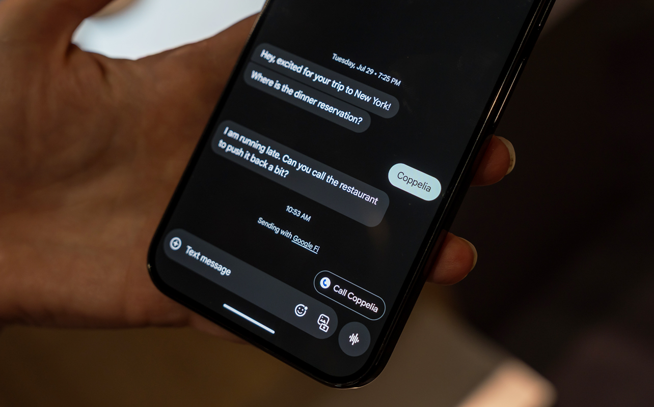An example of Magic Cue at work on a Google Pixel 10 Pro XL.