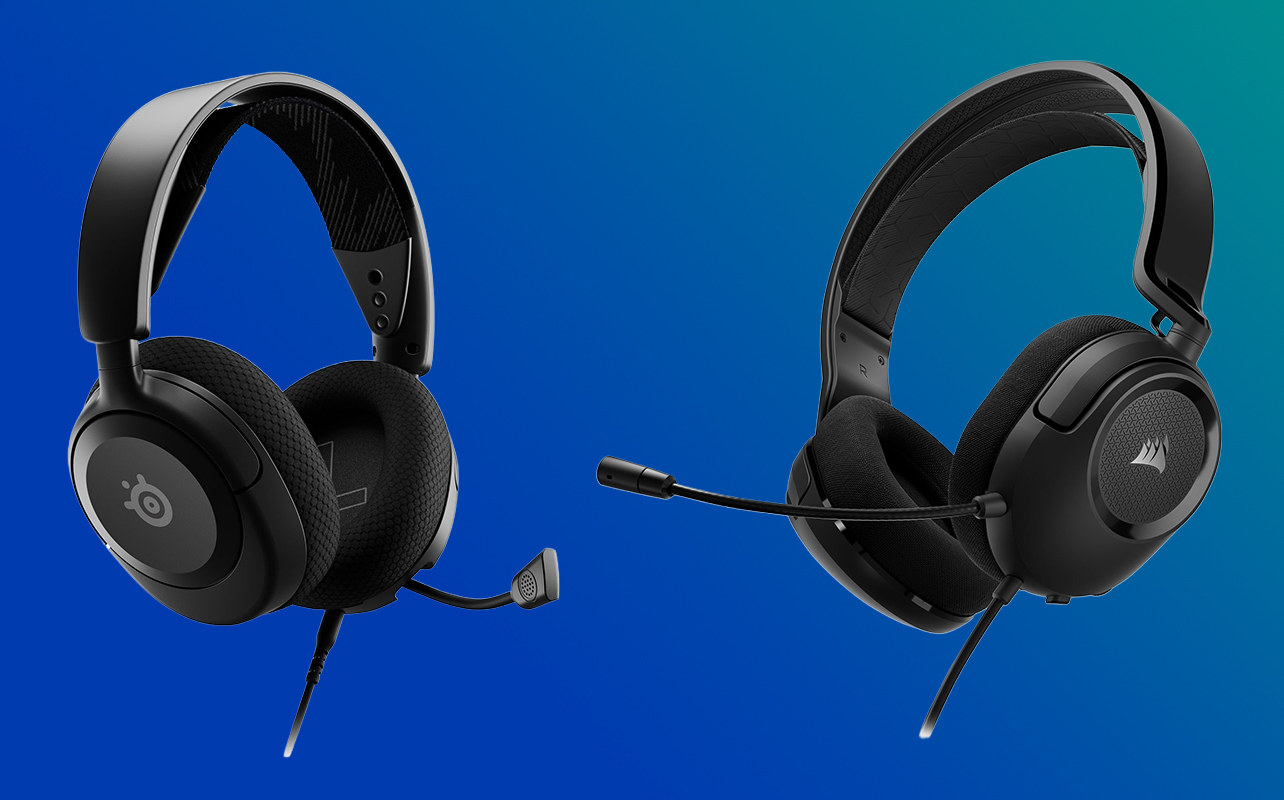 Corsair and SteelSeries headphone