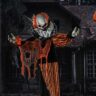 Matching Halloween decor and costumes