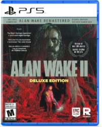 Alan Wake 2 PS5 cover art.