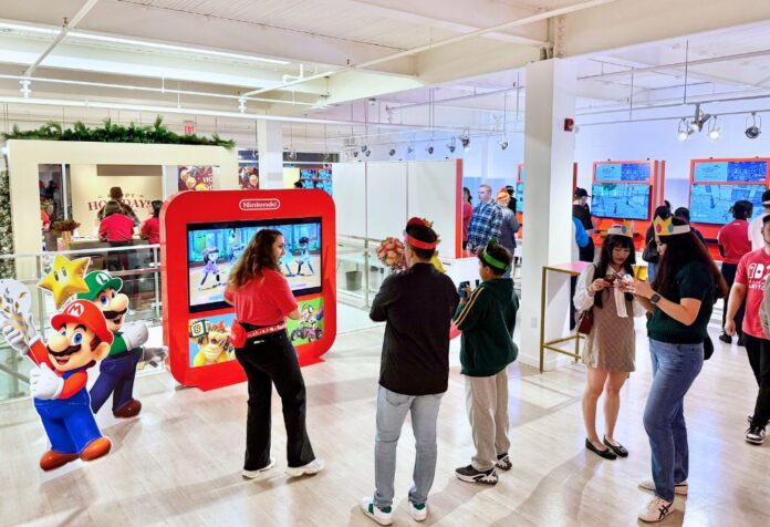 Best Buy x Nintendo Holiday Banner