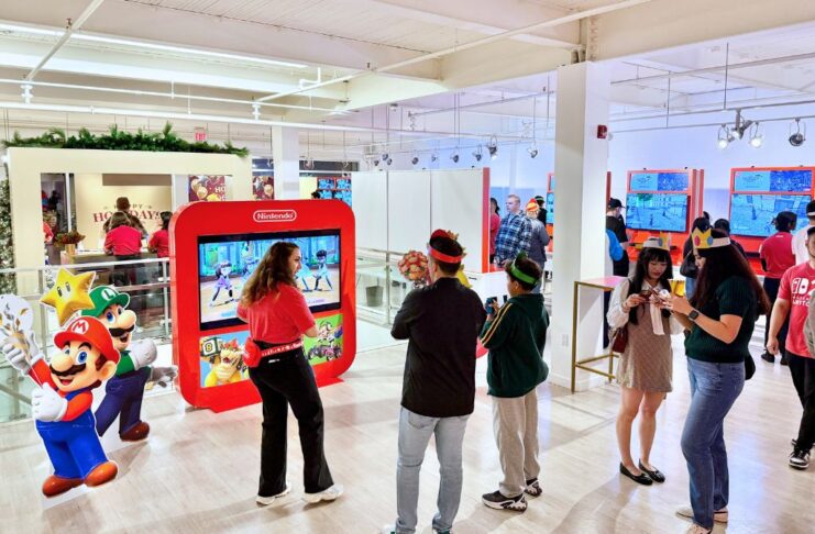 Best Buy x Nintendo Holiday Banner