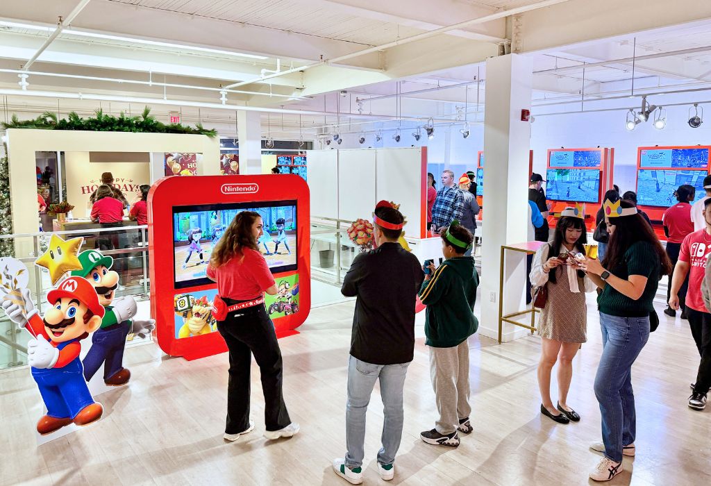 Best Buy x Nintendo Holiday Banner