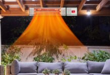 Costway infrared outdoor heater
