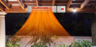 Costway infrared outdoor heater