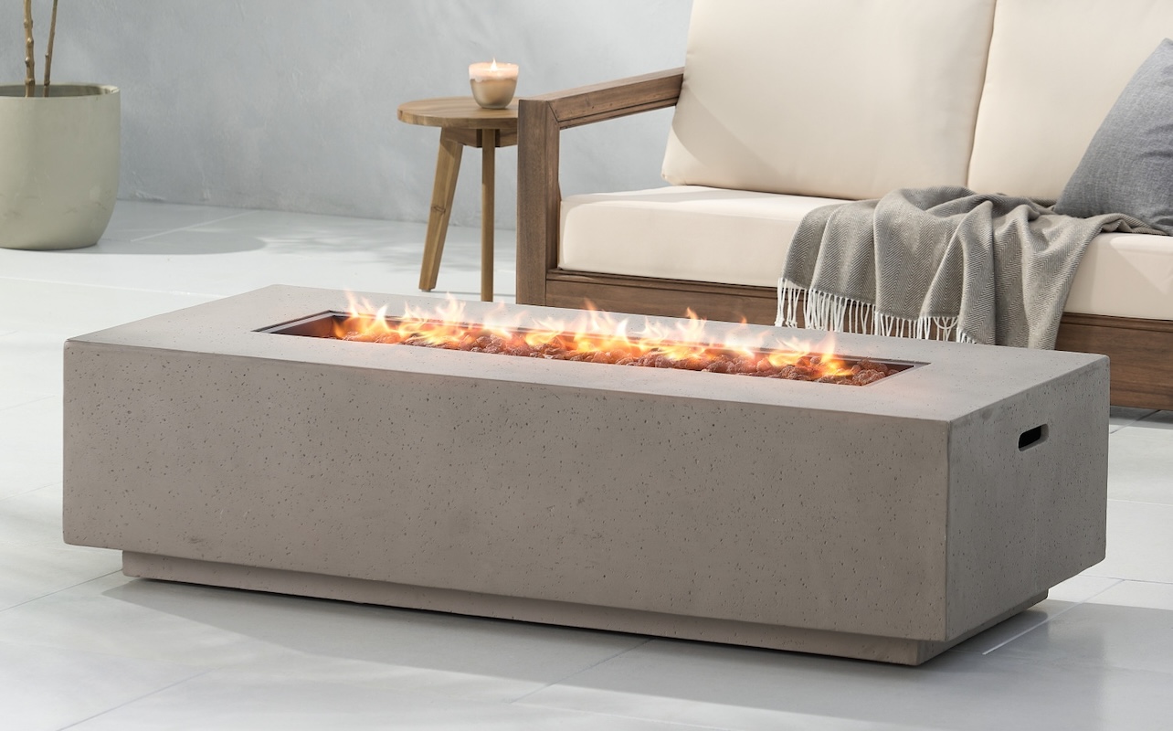 Fire table outdoor heater