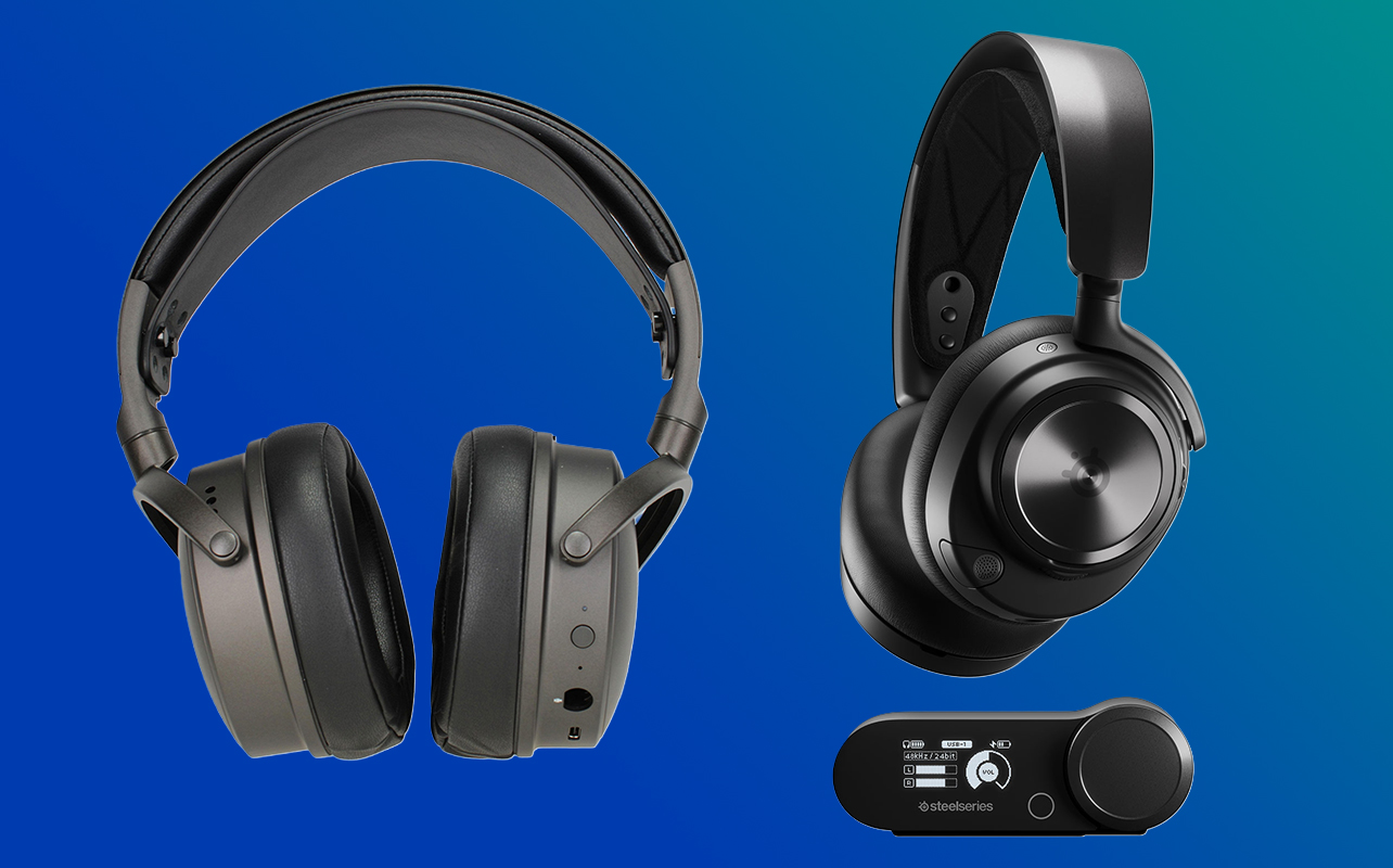 SteelSeries Arctis Nova Pro Wireless headphones, Audeze Maxwell