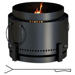 Outsunny Smokeless Fire Pit with Ash Catcher
