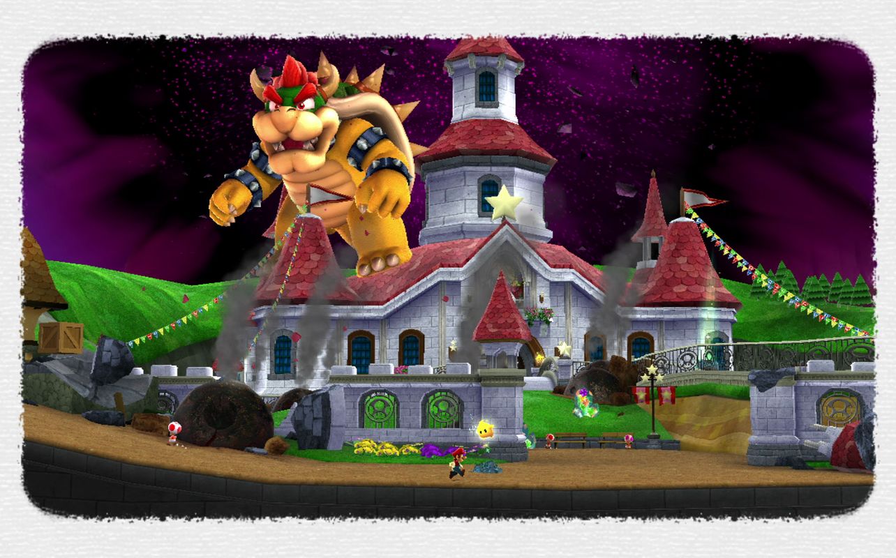 Super Mario Galaxy 2 opening.